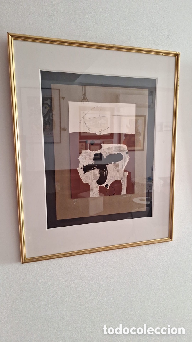 Kunst: Manolo Millares Serigrafia