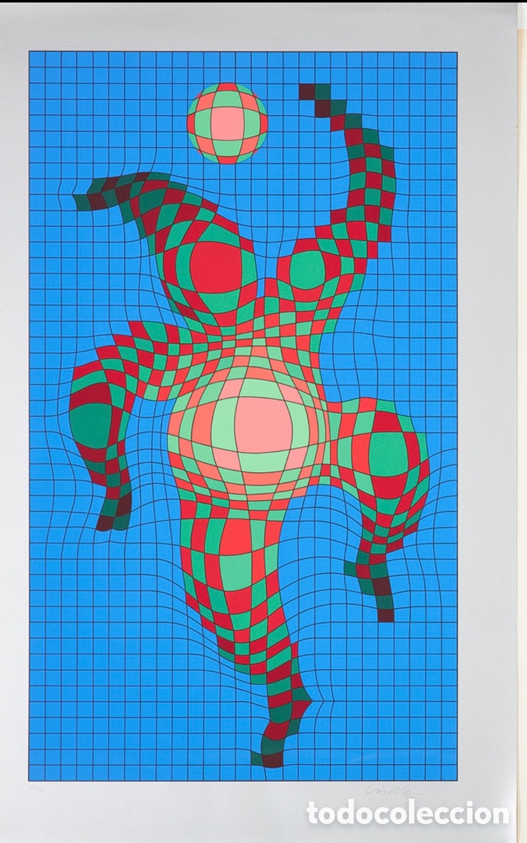 Arte: V&iacute;ctor Vasarely Serigraf&iacute;a