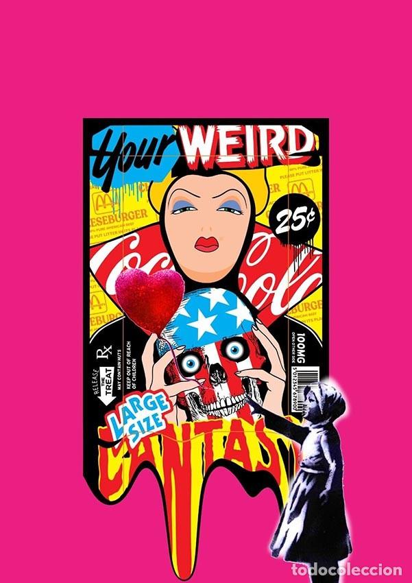 Art: DEATH NYC - Serigrafia original firmada a mano y certificada
