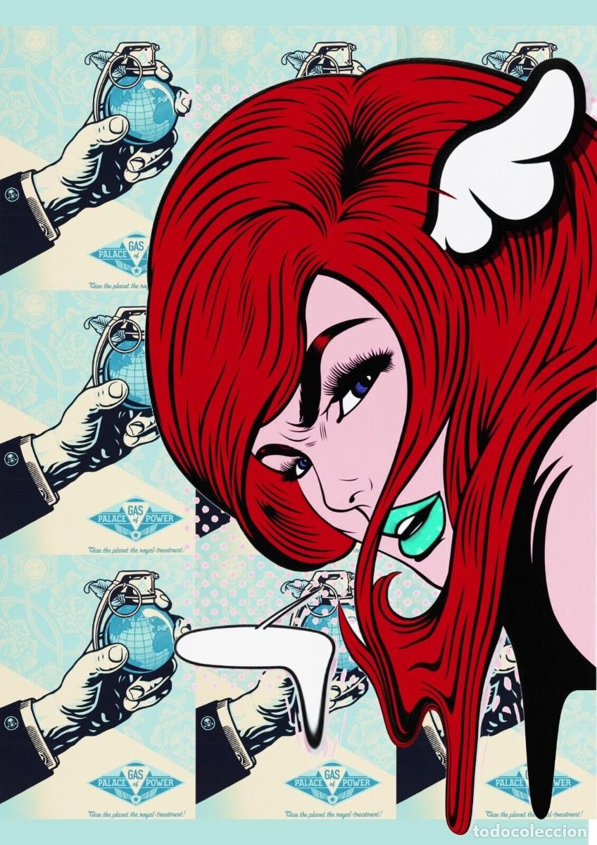 Art: DEATH NYC - Serigrafia original firmada a mano y certificada