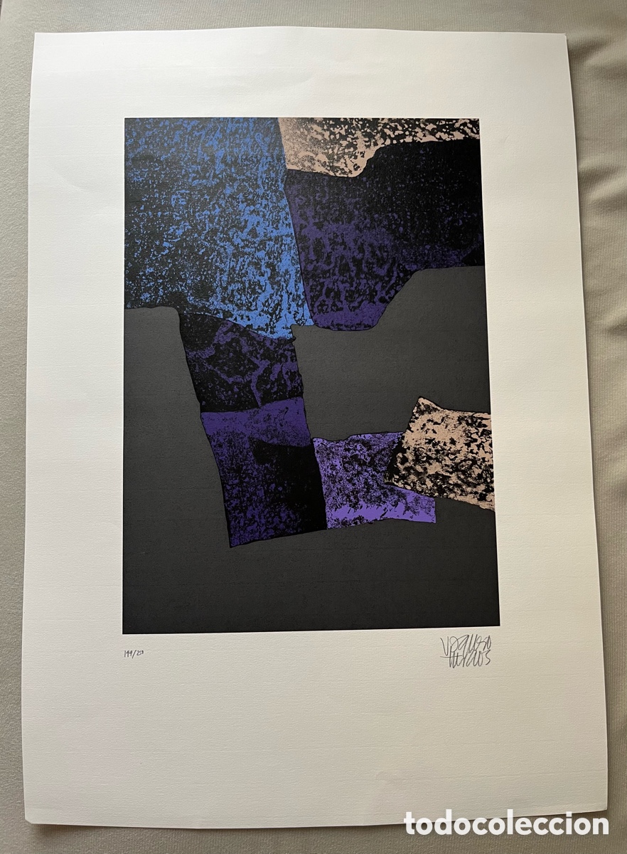 Arte: Serigraf&iacute;a de arte abstracto - Joaqu&iacute;n Vaquero Turcios