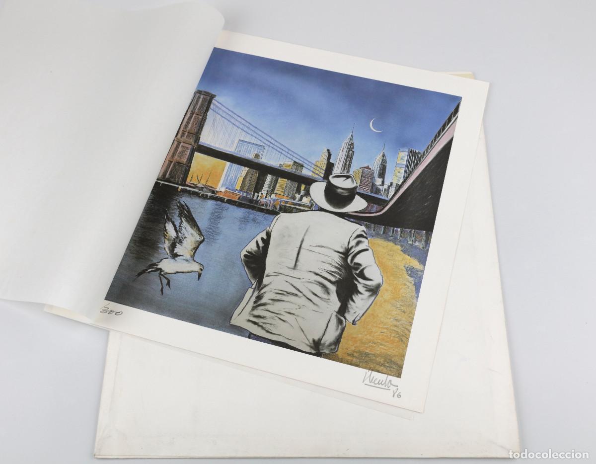 Art: Eduardo &Uacute;rculo (1938-2003) serigraf&iacute;a 23/300, firmada a l&aacute;piz. 1986. 35X35CM. PORTADA DISCO