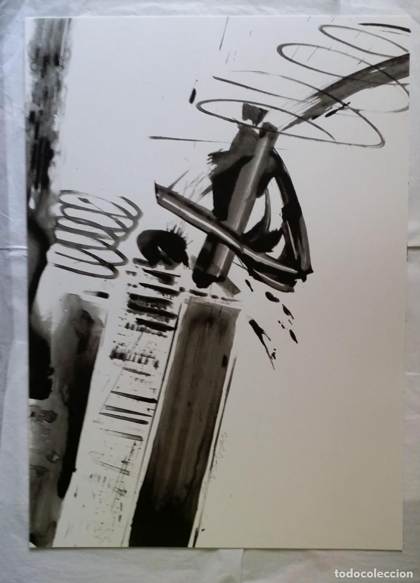 Arte: K.R.H. Sonderborg: serigraf&iacute;a firmada y numerada, serie KAFKA, 1992