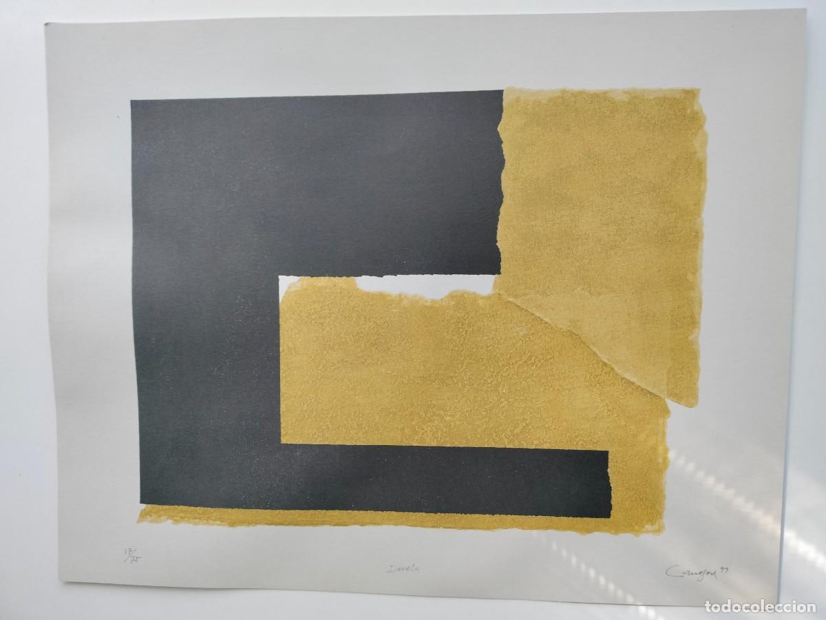 Arte: L&Aacute;MINA DE RAFAEL CANOGAR, &rdquo;DOVELA, 1999&rdquo;, SERIGRAF&Iacute;A IMPRESA.