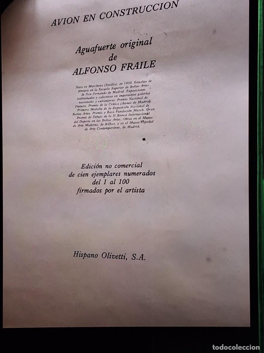 Arte: Aguafuerte de Alfonso fraile - Foto 2