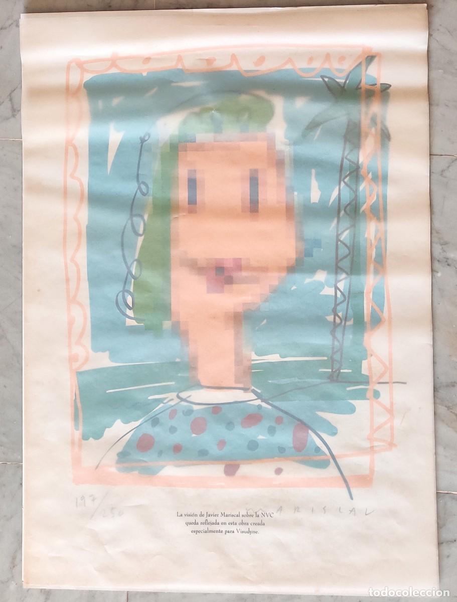 Arte: Serigraf&iacute;a original de Javier Mariscal titulada &ldquo;Pixel&rdquo;-2004 - Foto 2