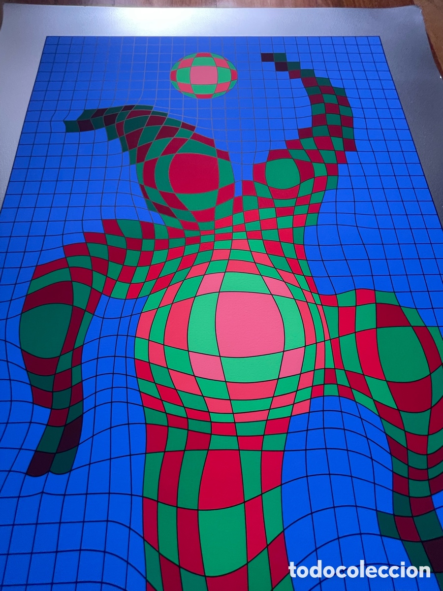 Kunst: V&iacute;ctor Vasarely Serigraf&iacute;a