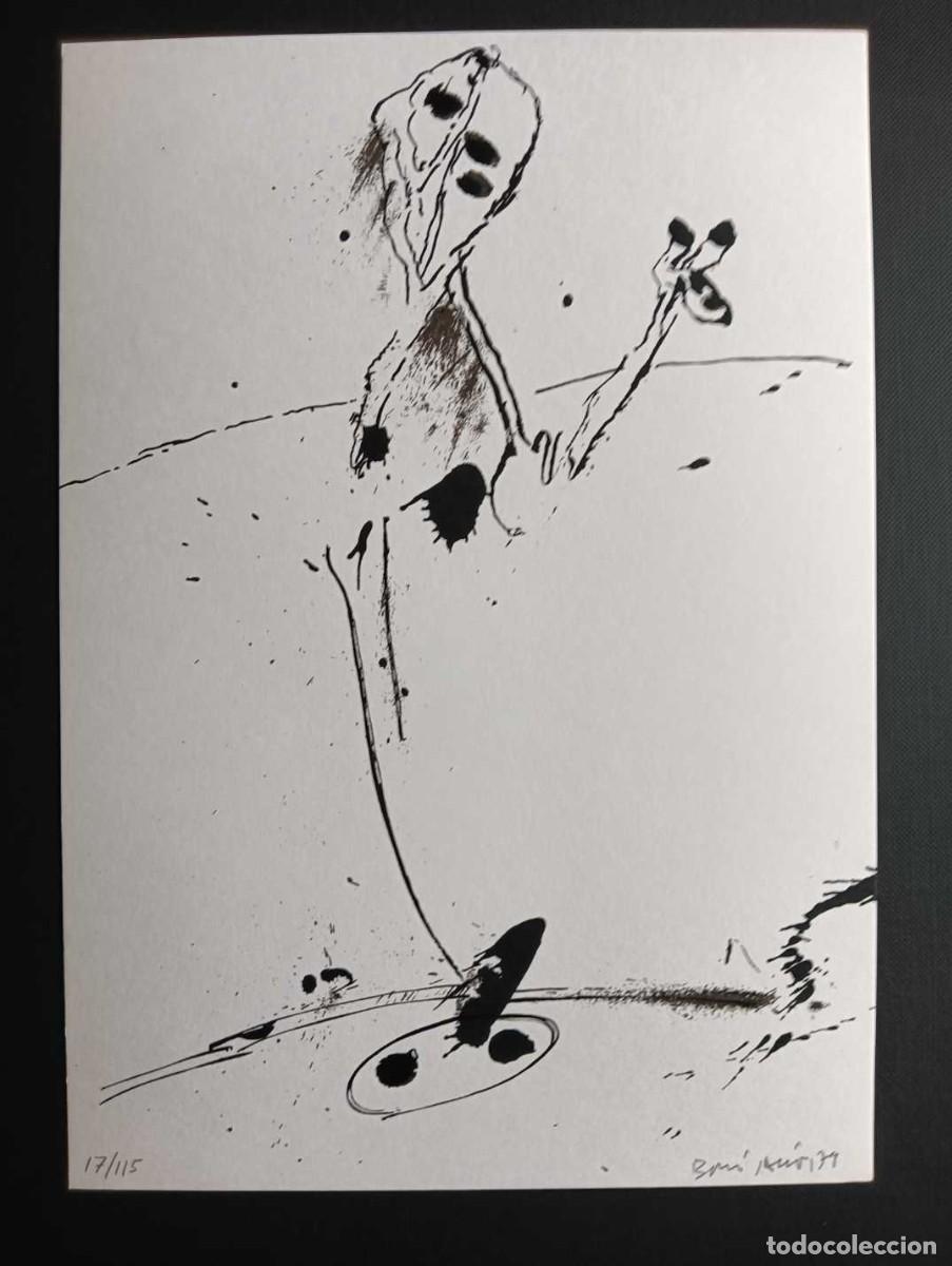 Arte: Bonifacio Alfonso (San Sebasti&aacute;n 1933-2011) serigraf&iacute;a 1979 de 22x32cms, firmada a l&aacute;piz y 17/115