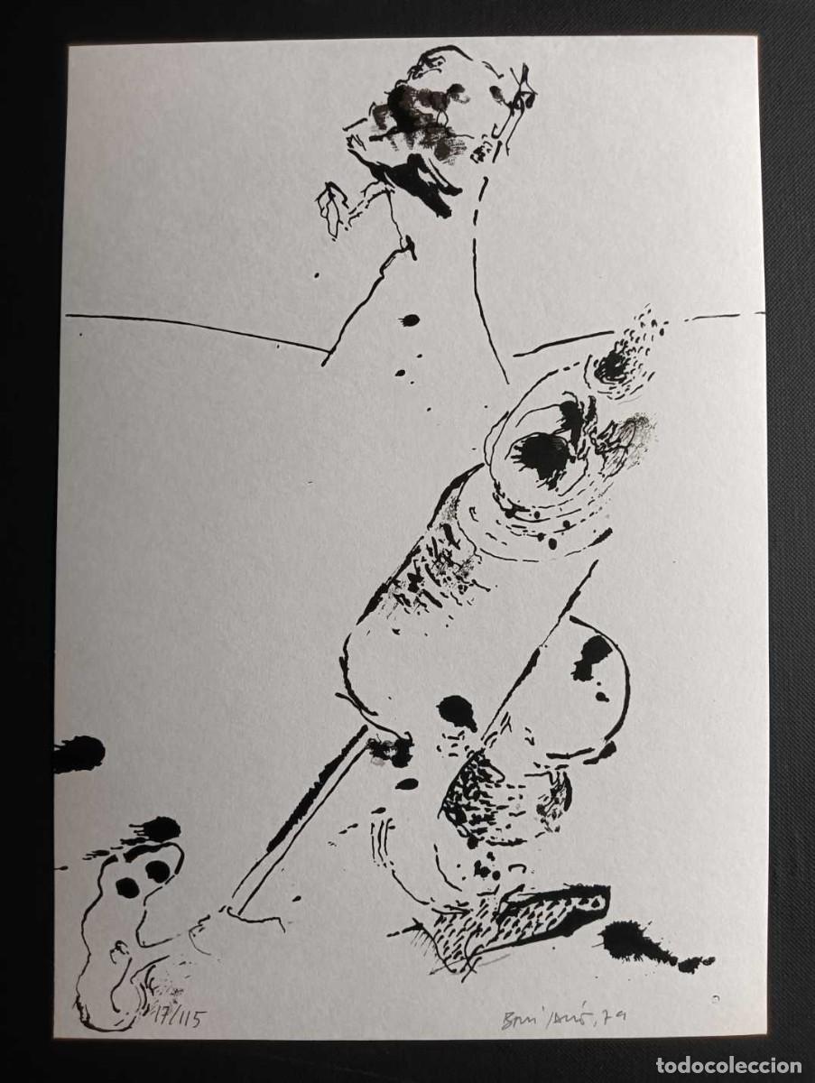 Arte: Bonifacio Alfonso (San Sebasti&aacute;n 1933-2011) serigraf&iacute;a 1979 de 22x32cms, firmada a l&aacute;piz y 17/115