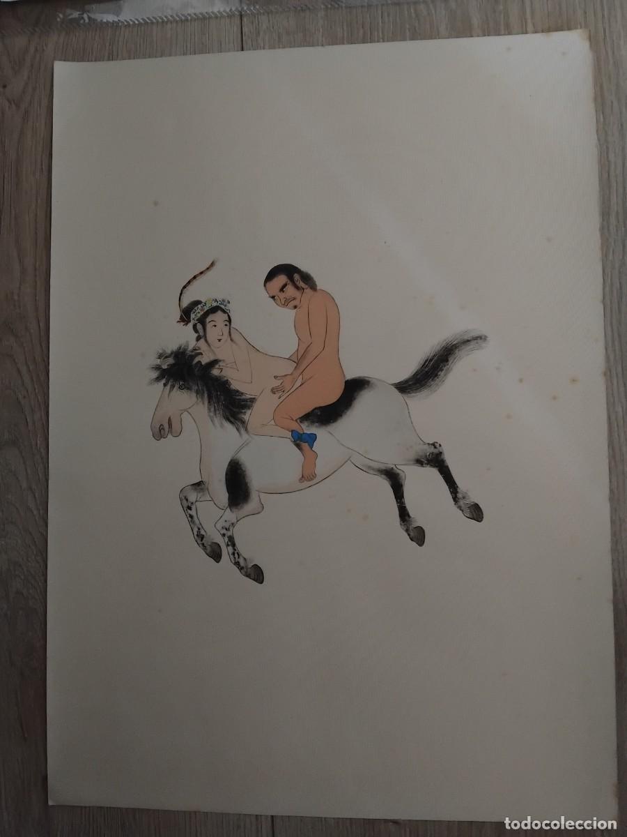 Arte: TIRAGE CURIOSA SUR PAPIER DE SOIE A ENCADRER