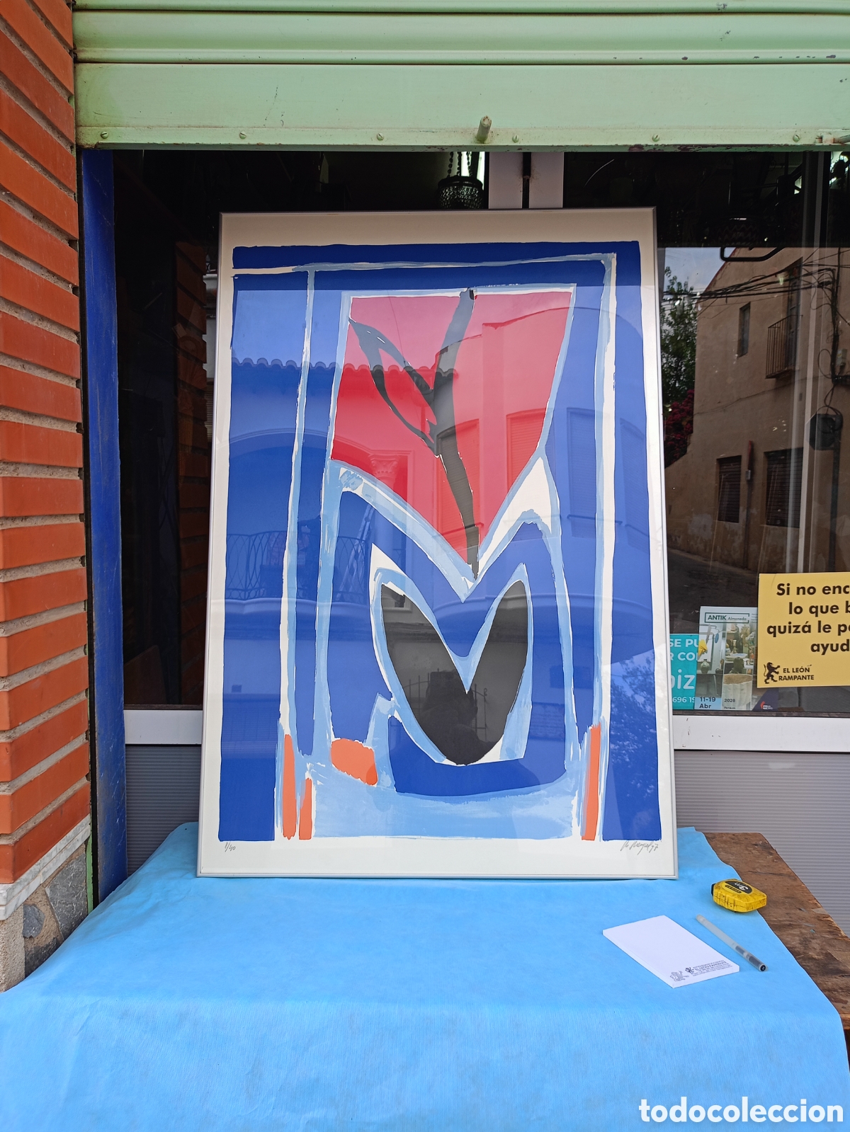 Arte: ANTONIO MARTINEZ MENGUAL, SERIGRAF&Iacute;A A&Ntilde;O 1997. MURCIA
