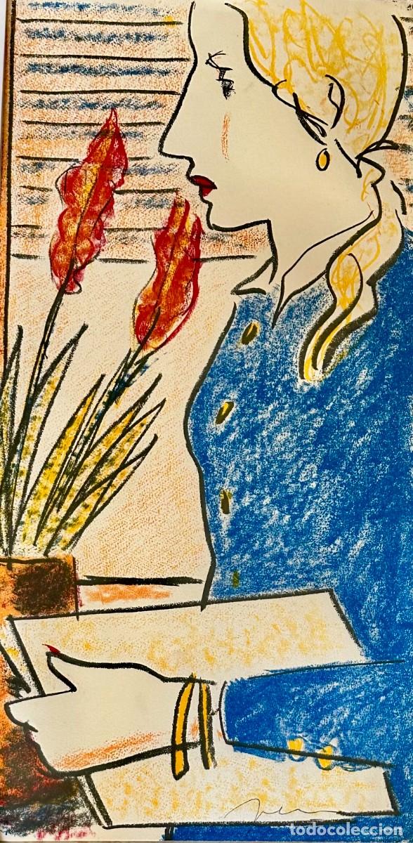 Arte: PERICO PASTOR. Serigraf&iacute;a numerada y firmada a mano.