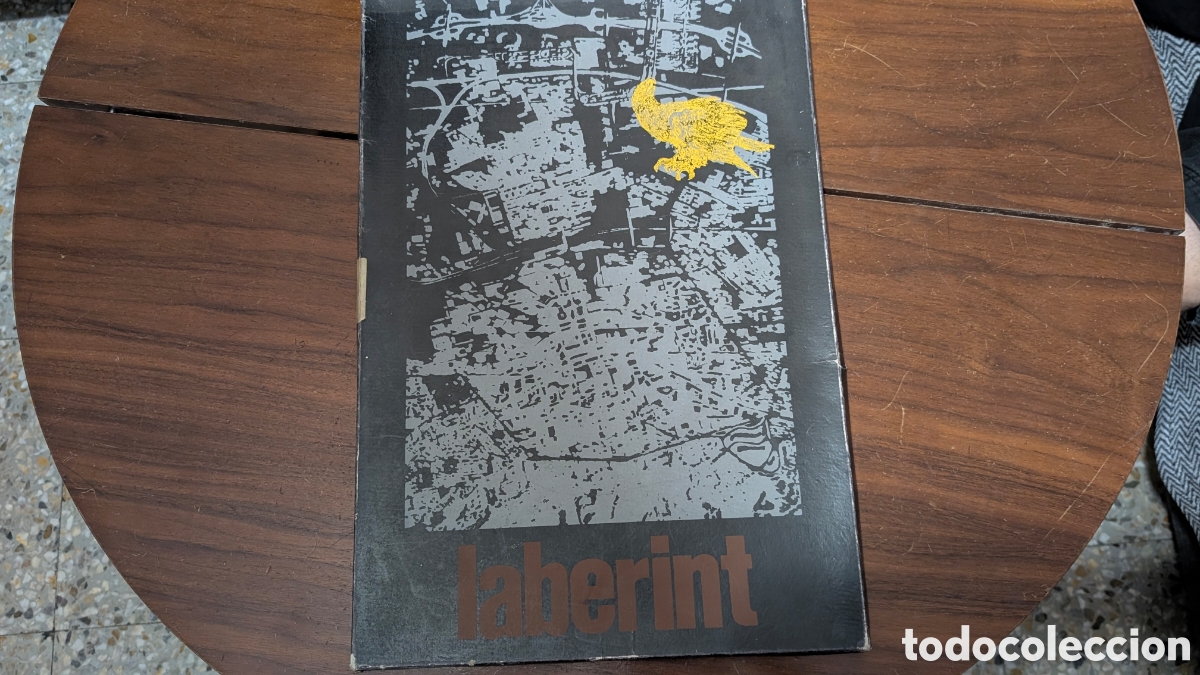 Arte: JOSEP RICART: Laberint (1974) Roser Iborra. Carpeta Ed. Limitada 13/100. Serigraf&iacute;as FIRMADAS