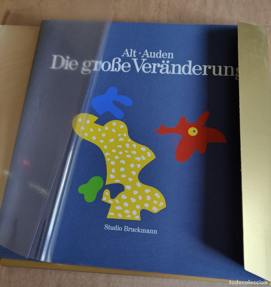 Arte: Otmar Alt (1940) - libro de artista firmado con 24 serigraf&iacute;as a color / Auden