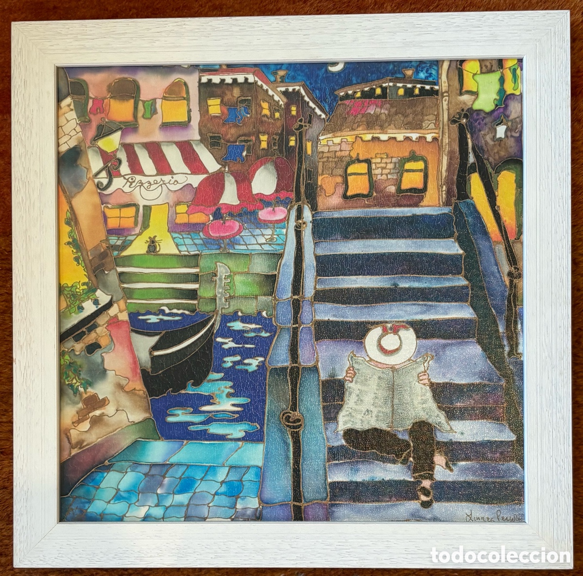 Arte: Linnea P&eacute;rgola Gicl&eacute;e Venice Afternon numerada