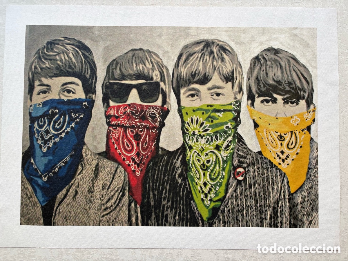 Arte: Gicl&eacute;e de Brainwash The Beatles