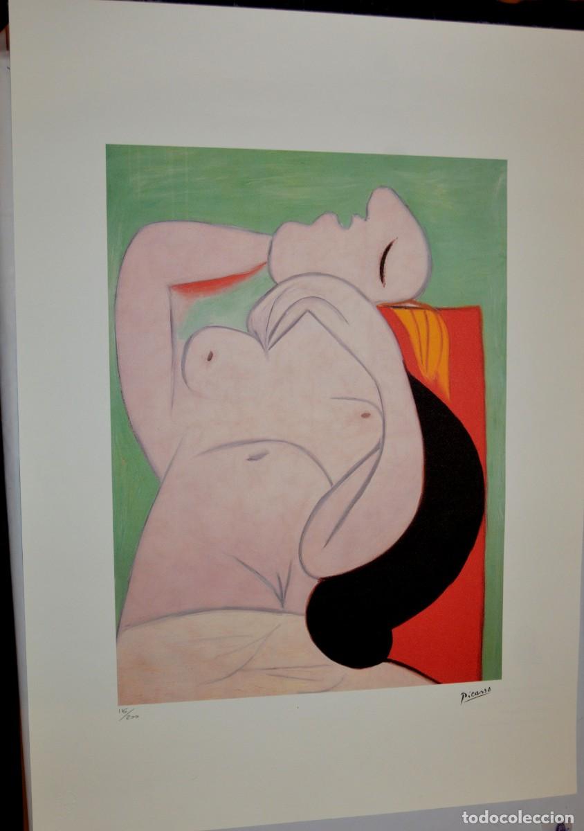 Arte: PICASSO - MARIE THERESE-WALTER EN SILLON - 1932 - 70 X 50 CMS - FOUNDATION PABLO PICASSO - 16/200