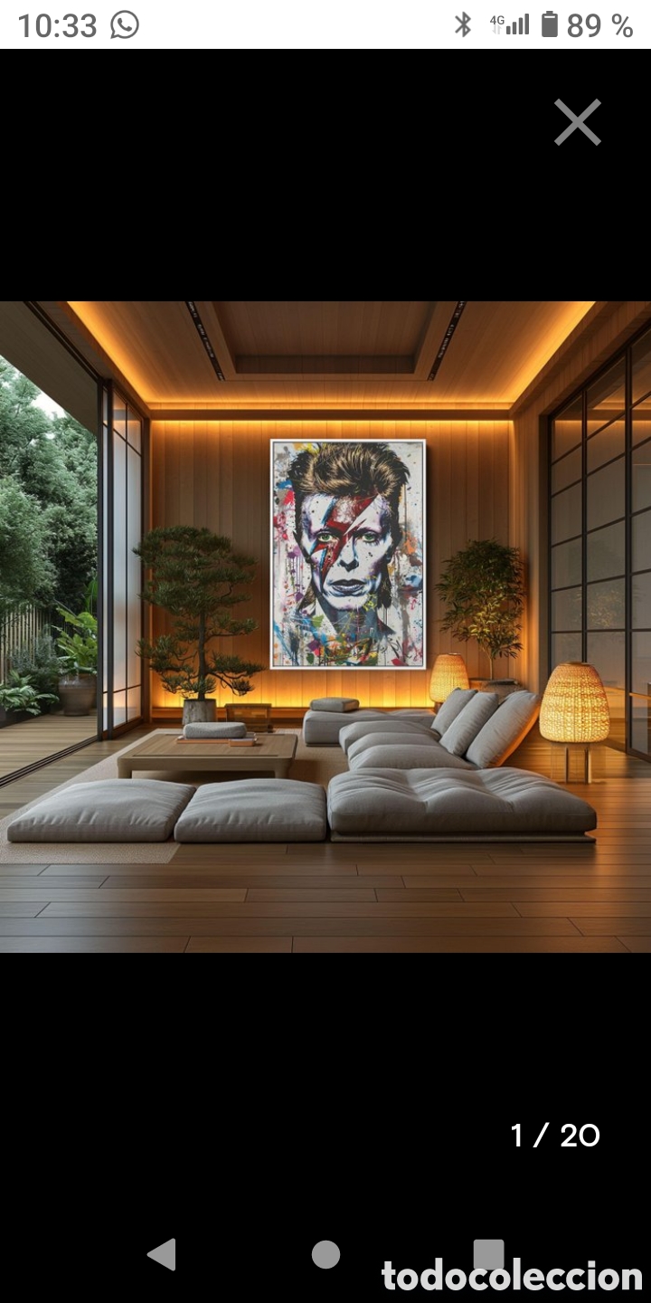 Arte: Bowie lienzo DINE CHANIMA