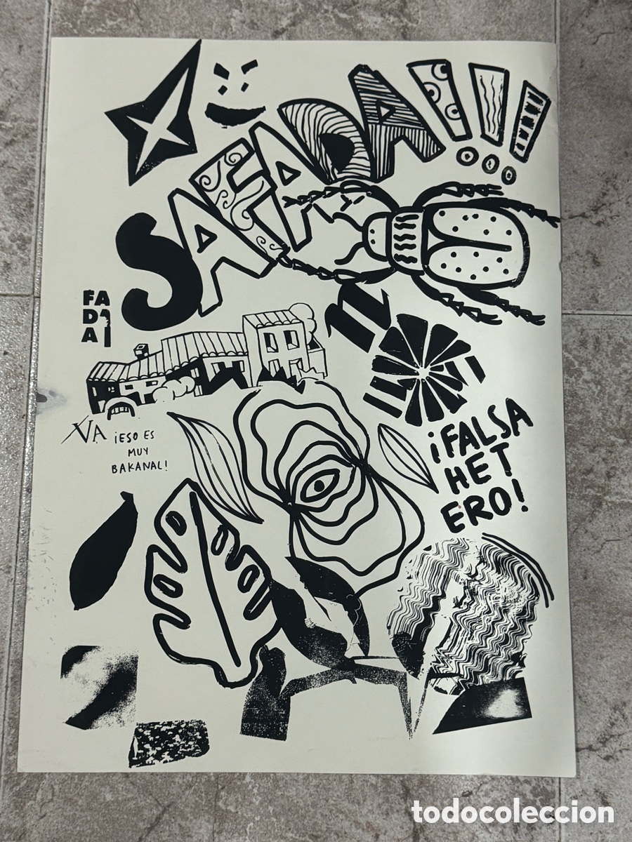 Arte: Cartel Serigraf&iacute;a Safada Queer LGTBI