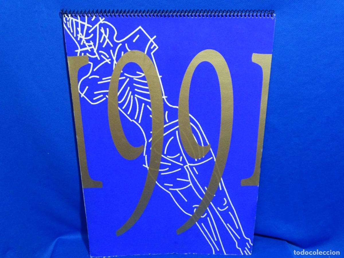 Arte: CALENDARIO 1991. 6;SERIGRAF&Iacute;AS 50x35 cm. CRUSPINERA, CARME VIVES, TONI BARJAU, JORDI GARCIA, LAURA&hellip;