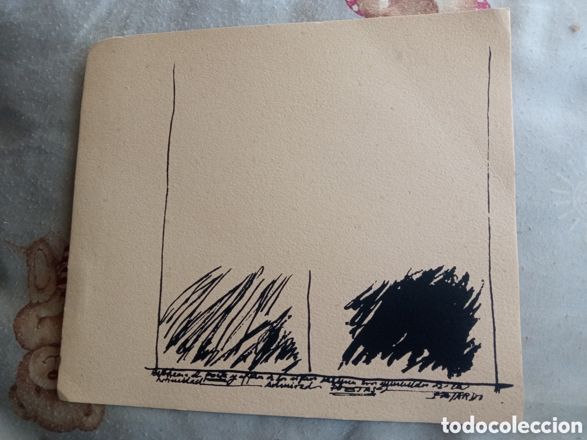 Arte: Serigrafia de Jos&eacute; Lu&iacute;s Fajardo, mide 20x17,4cm
