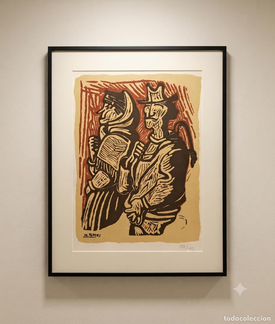 Kunst: Anci&aacute;ns. Manuel Torres. Serigraf&iacute;a numerada y certificada. 70x50