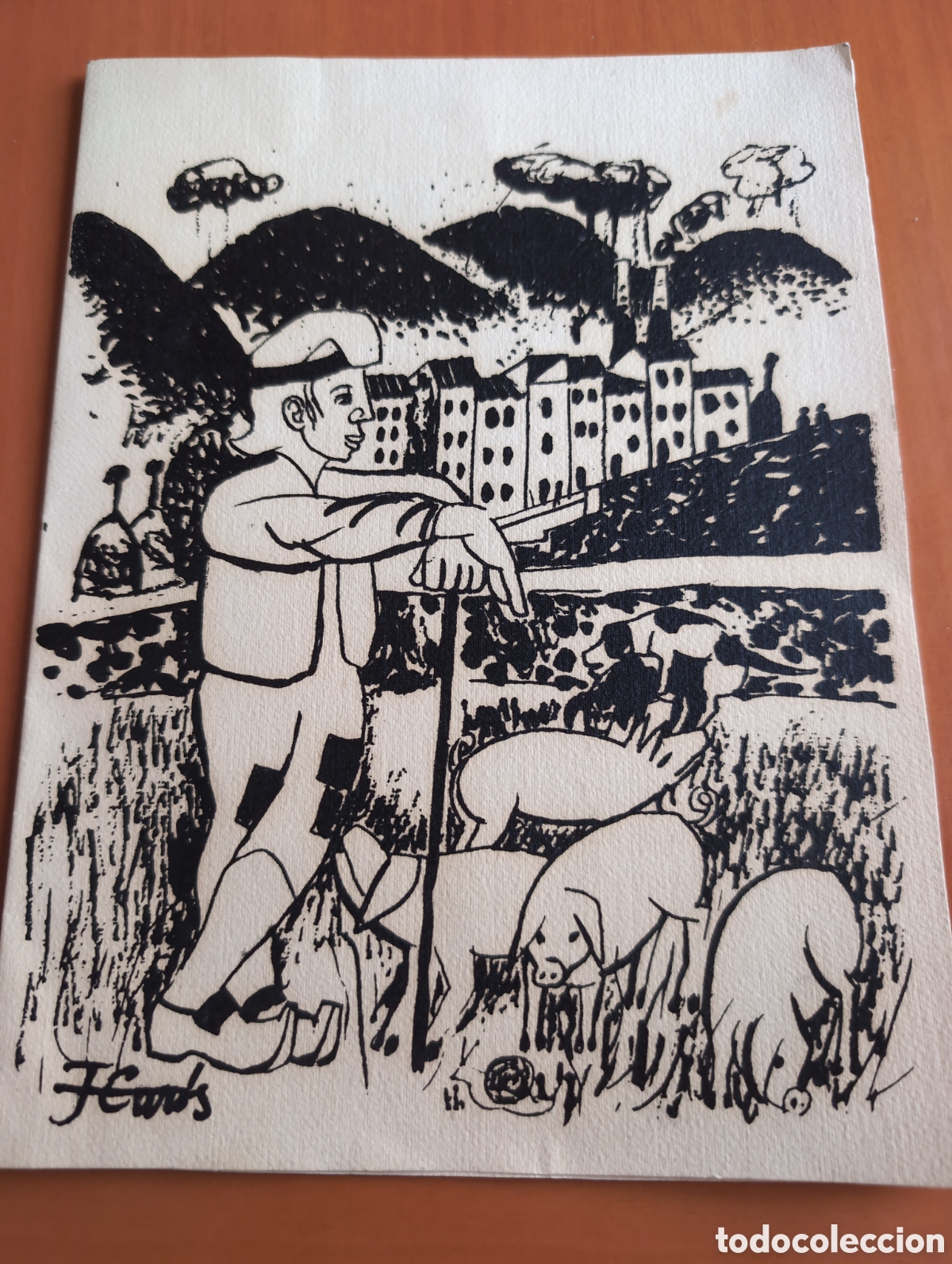 Arte: Jordi cur&oacute;s targeta felicitaci&oacute;