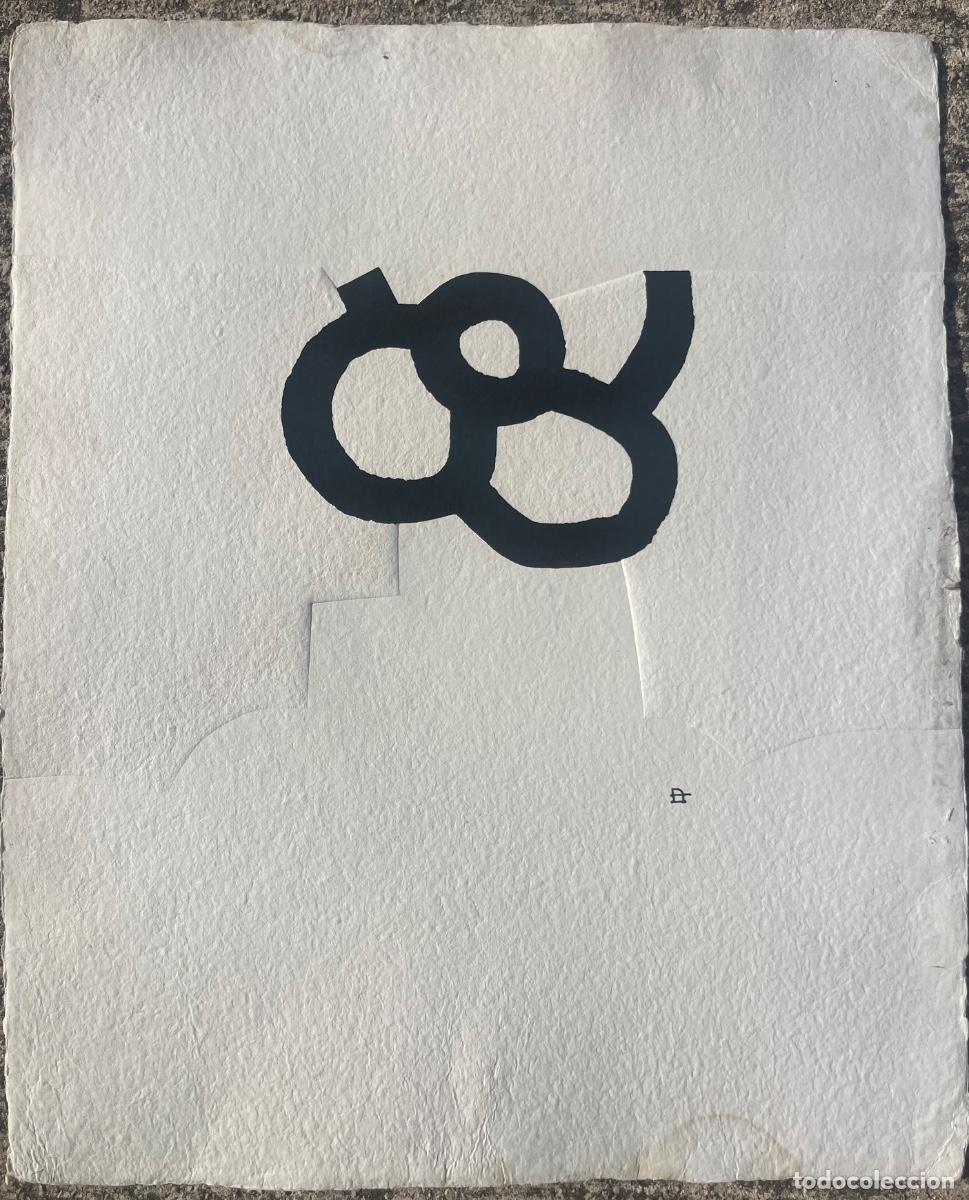 Arte: EDUARDO CHILLIDA (1924-2002) SERIGRAFIA CON GOLPE DE PLANCHA SOBRE PAPEL CERTIFICADO NUMERADO