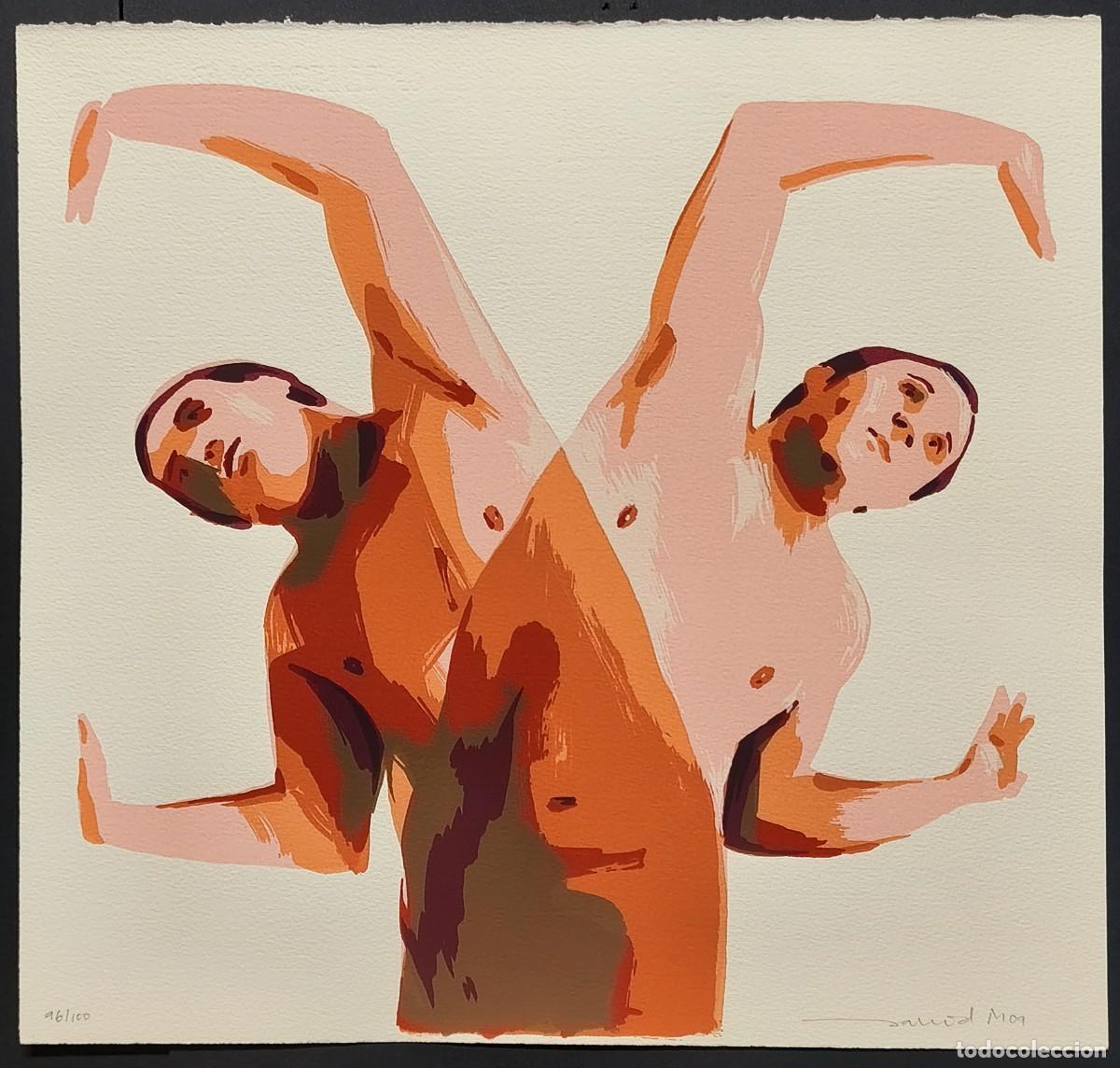 Arte: Obra gr&aacute;fica, serigraf&iacute;a del artista David Murcia a&ntilde;o 2009