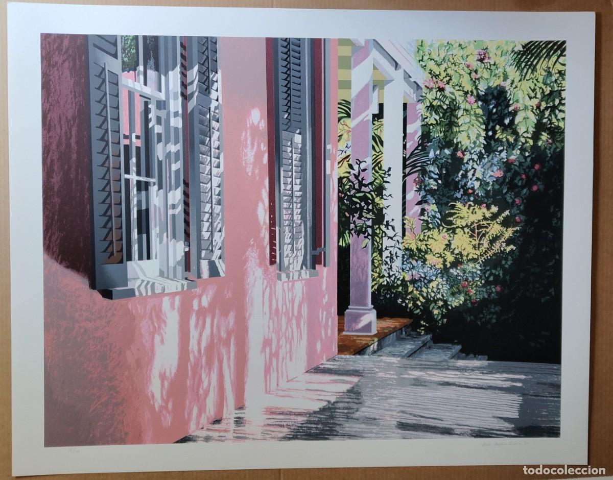Arte: Alice Dalton Brown (Danville, 1939). Serigraf&iacute;a firmada a mano y numerada, 1993