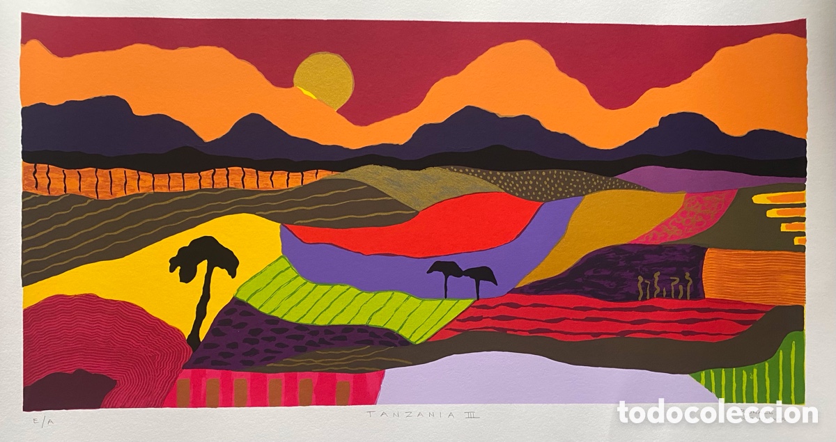 Arte: Obra gr&aacute;fica Ronald Boonacker Tanzania III