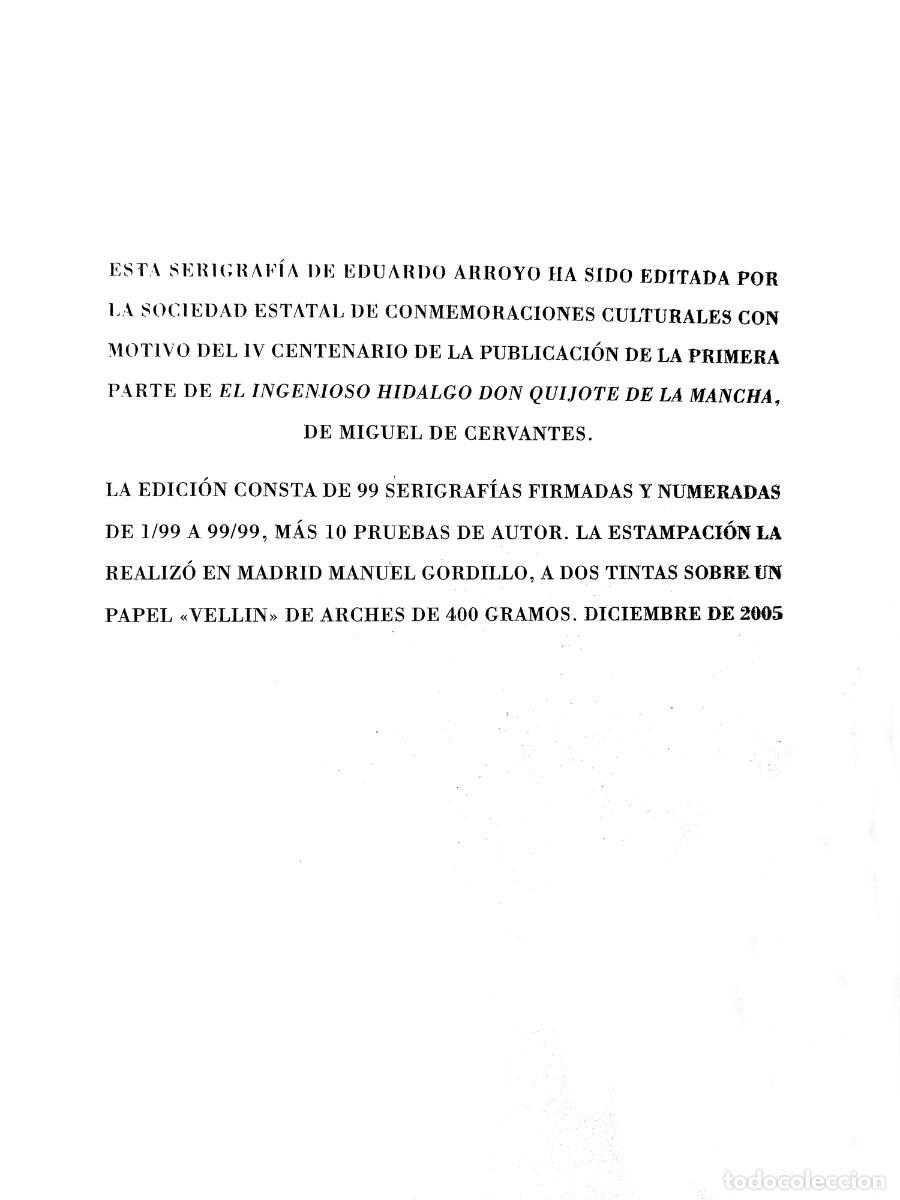 Arte: Quijote &ndash; Eduardo Arroyo, 2005 - Foto 7