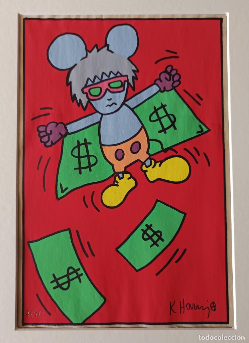 Arte: Keith Haring, Andy Mouse