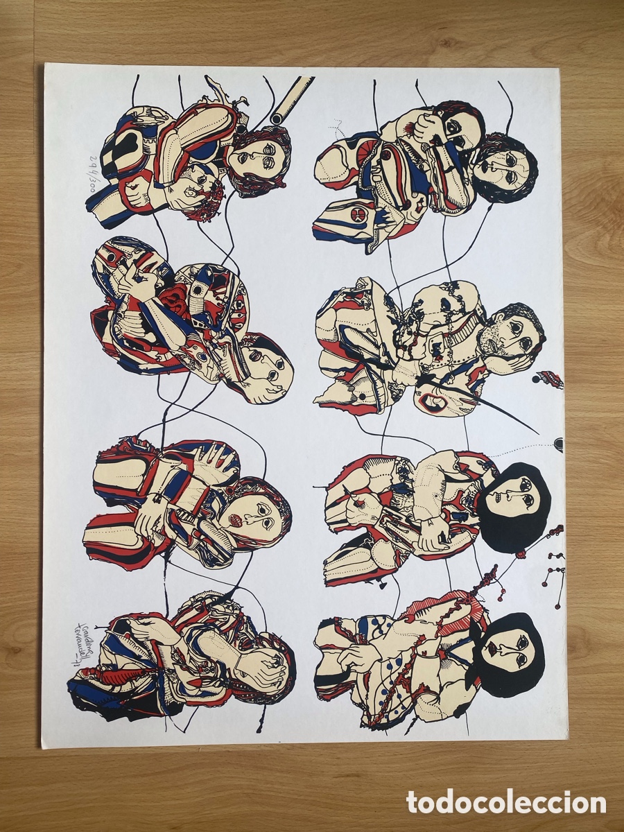 Arte: Serigraf&iacute;a Cardona Torrandell Catalu&ntilde;a