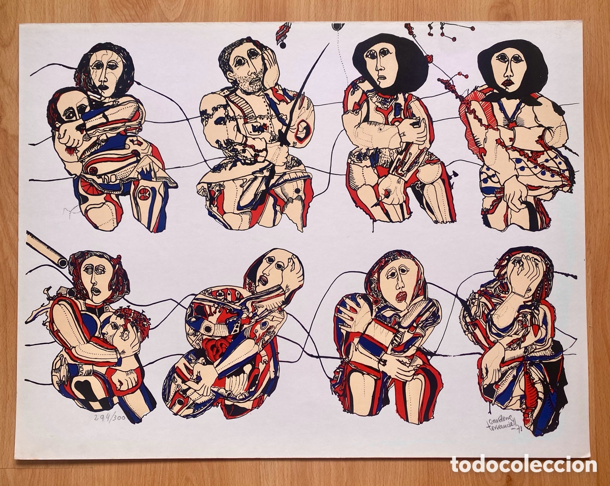 Art: Serigraf&iacute;a Cardona Torrandell Catalu&ntilde;a