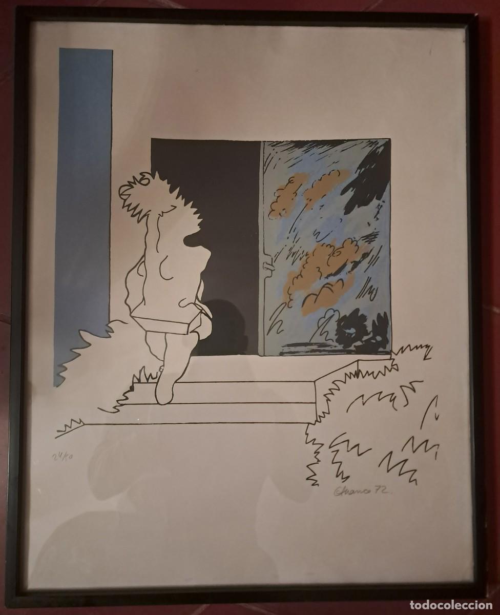 Arte: Serigraf&iacute;a original de Carlos Franco
