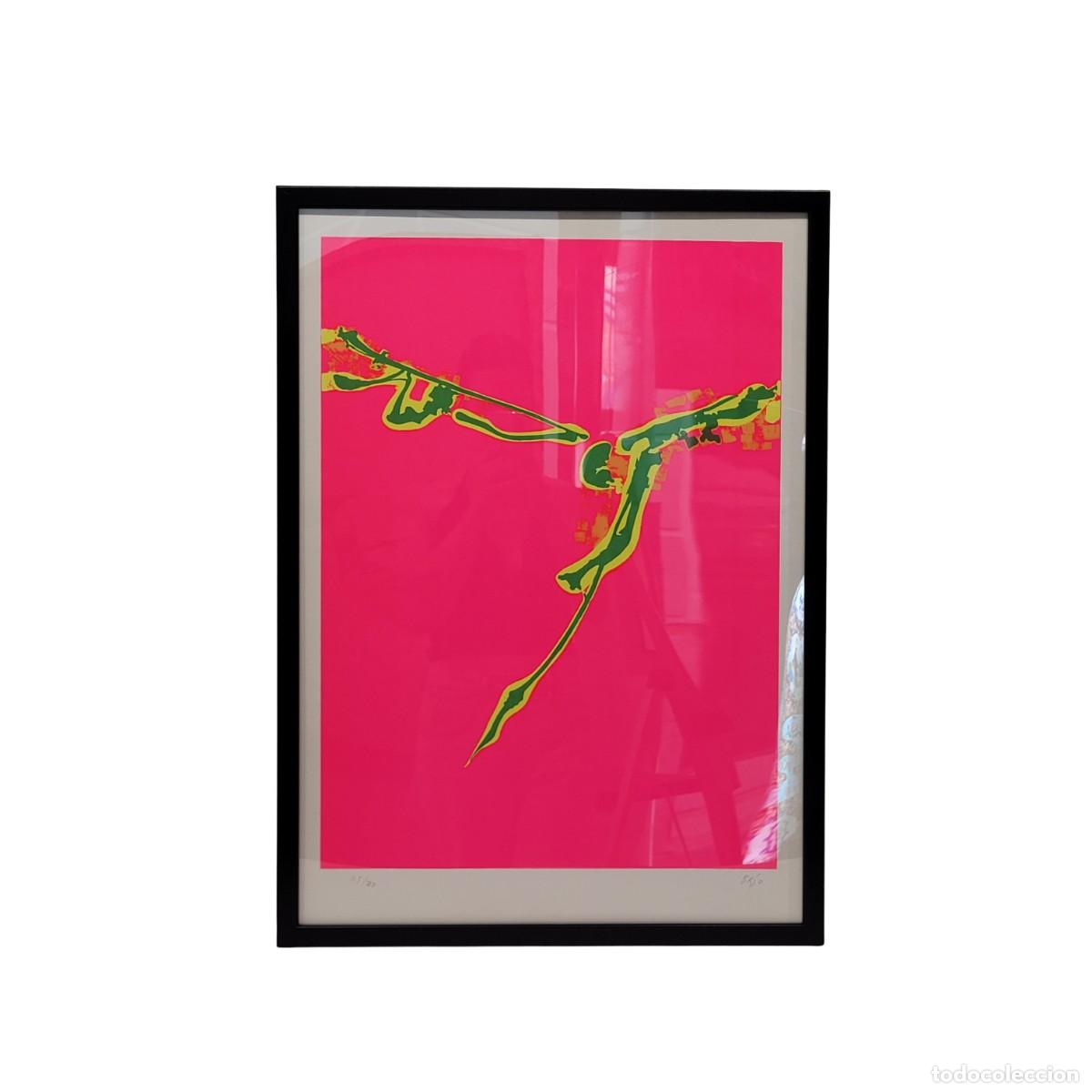 Arte: Obra gr&aacute;fica / Serigraf&iacute;a Leopoldo del Br&iacute;o, Arte contempor&aacute;neo, 1976 - Valladolid, Espa&ntilde;a