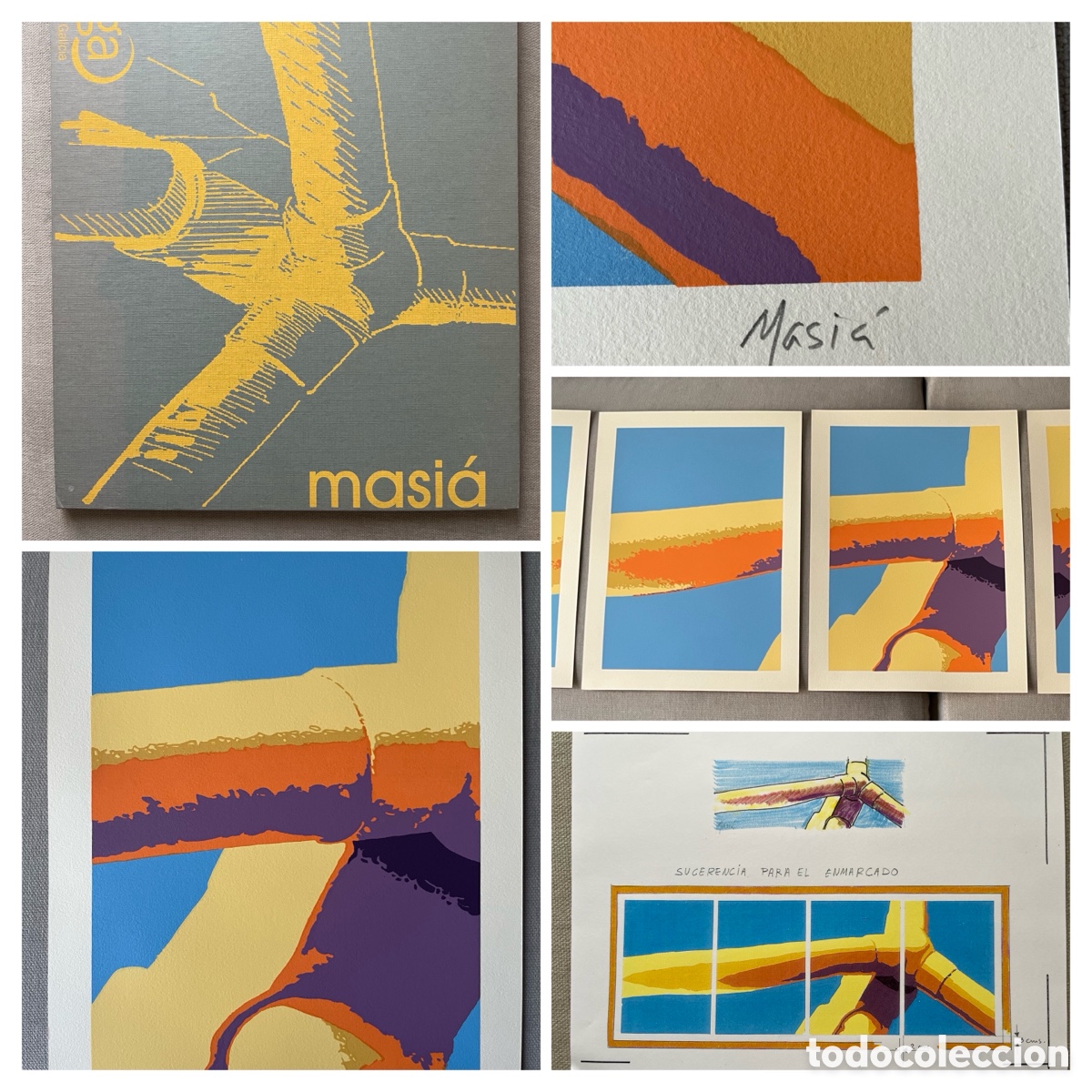 Arte: Rafael Romero Masi&aacute; - 4 serigraf&iacute;as firmada y numerada