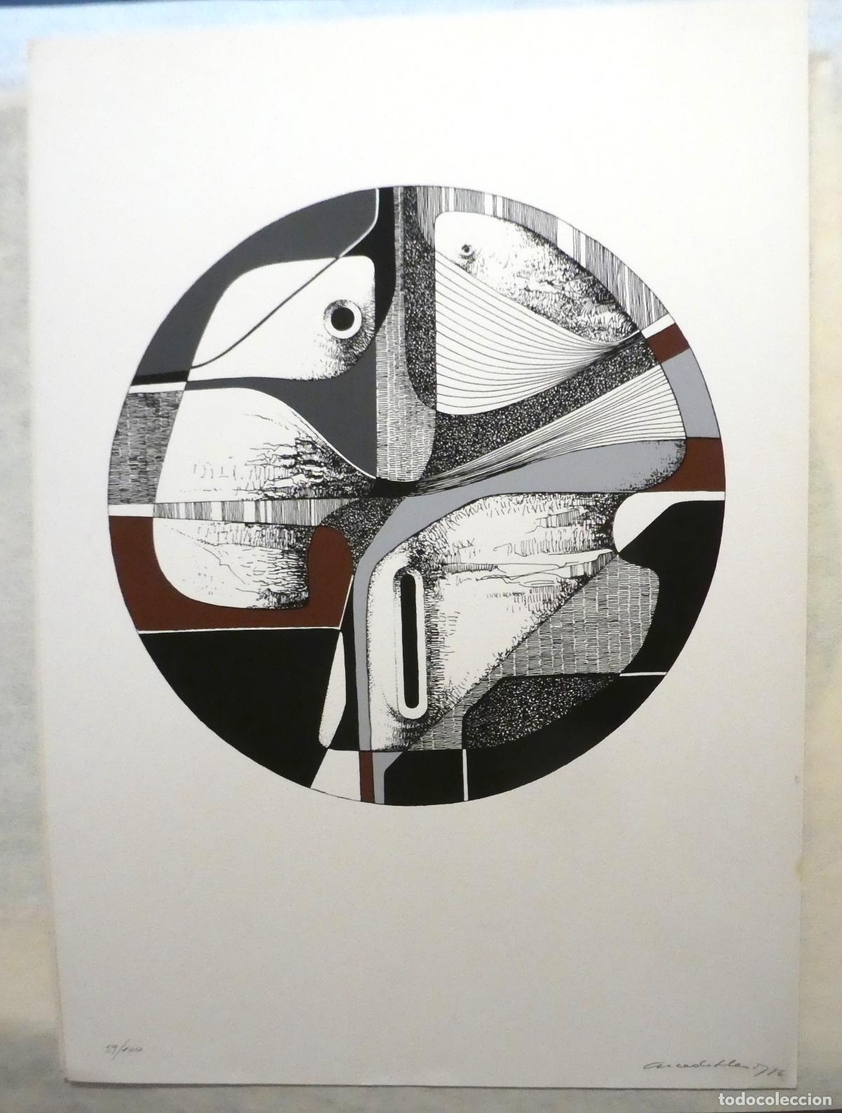 Arte: Bonita Serigrafia de Arcadio Blasco