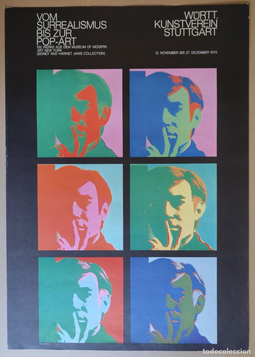Arte: Andy Warhol (1928&ndash;1978): serigraf&iacute;a, cartel de 1970.