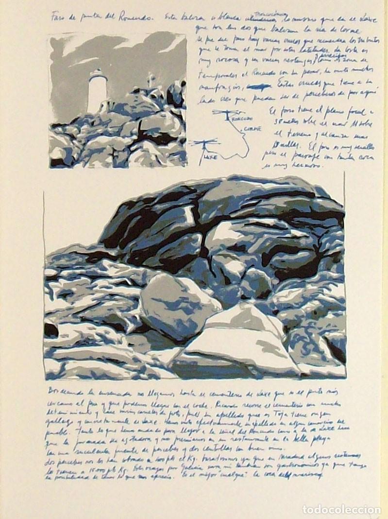 Arte: Eduardo Sanz, Serigraf&iacute;a obra gr&aacute;fica numerada y firmada. Faro de Canet