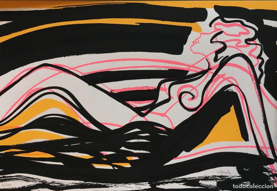 Arte: Pedro Sobrado - Serigraf&iacute;a - Obra gr&aacute;fica original firmada