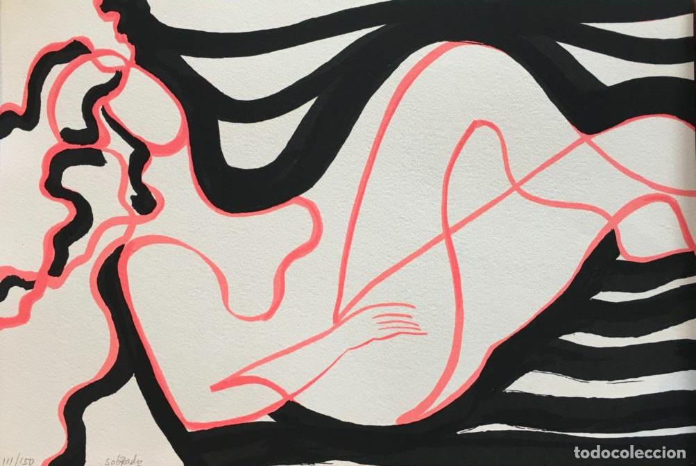 Arte: Pedro Sobrado - Serigraf&iacute;a - Obra gr&aacute;fica original firmada