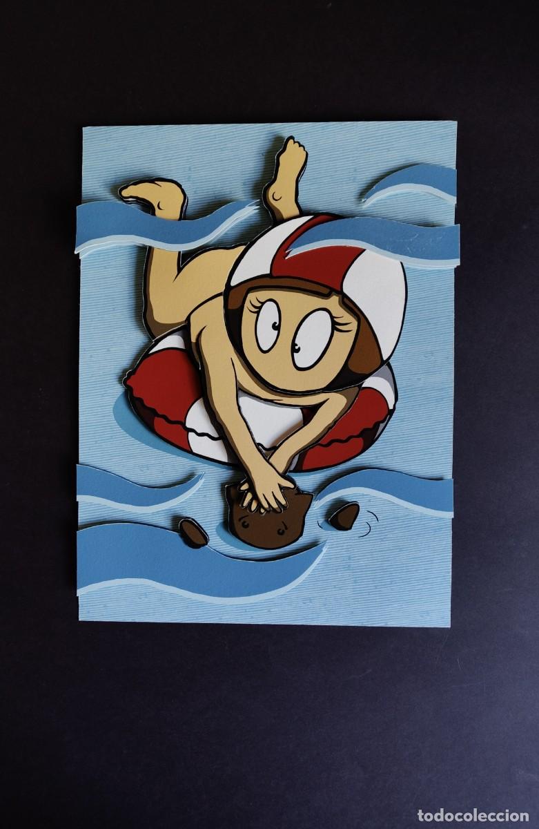 Arte: El Bocho, serigraf&iacute;a 3D, firmado y numerado