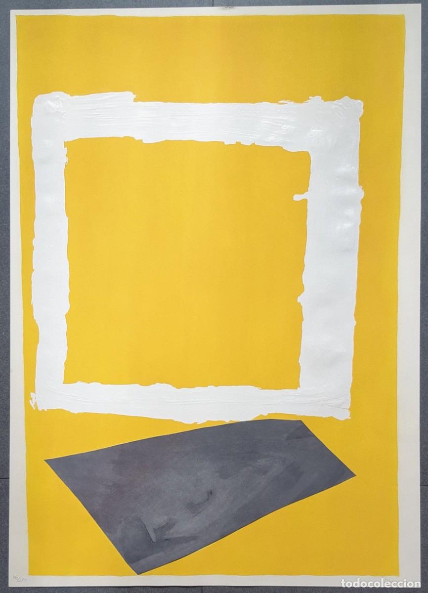 Art: ROSA BRUN (1955): 'ELEMENTO DEL NATURAL 25'; GRABADO AL AGUATINTA, SERIGRAF&Iacute;A Y COLLAGE, 1992