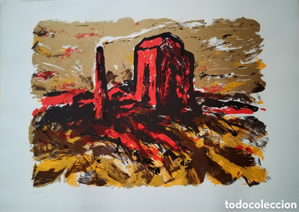Arte: Serigraf&iacute;a firmada y numerada.