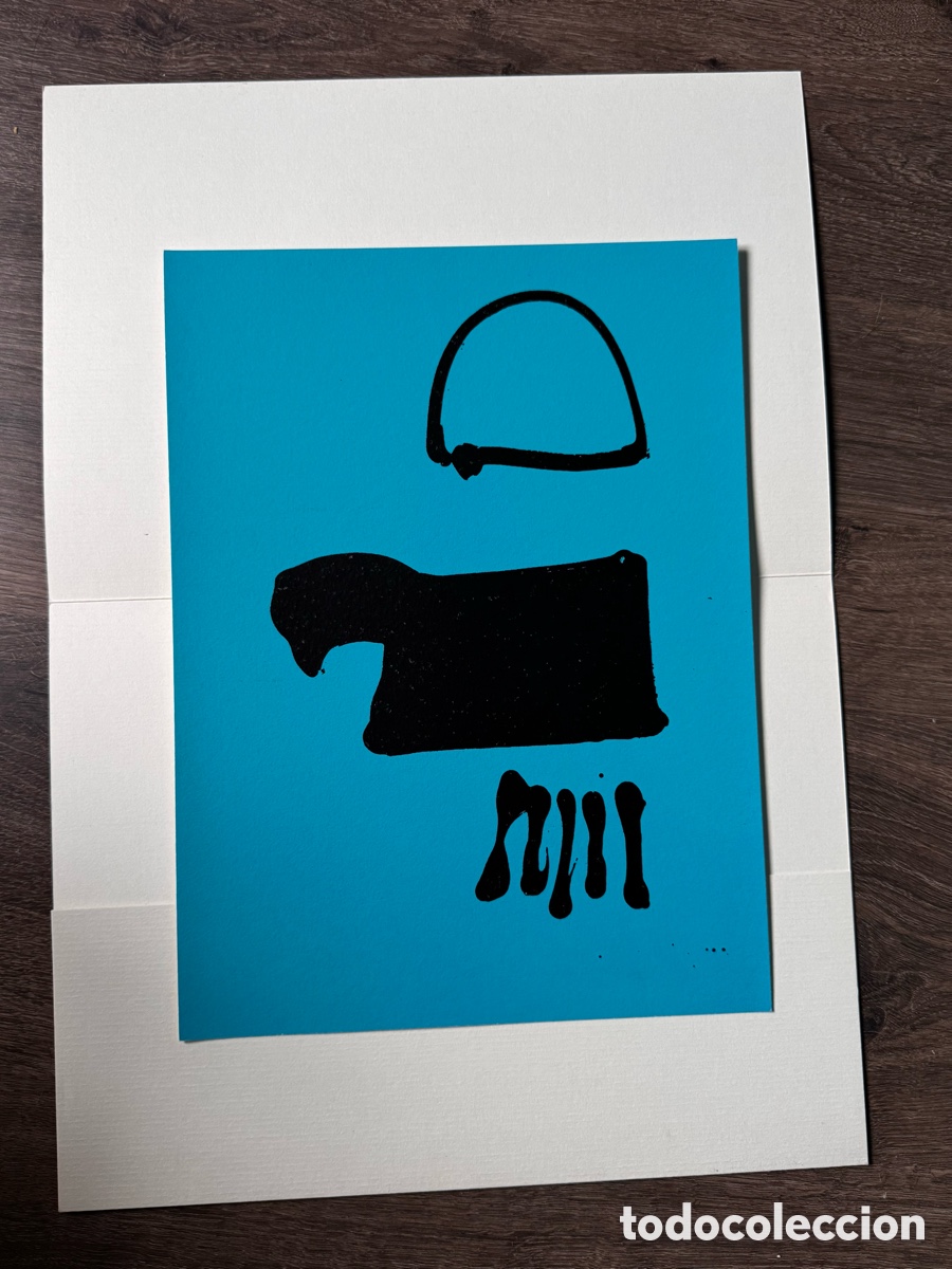 Arte: Frederic Amat &ndash; Serigraf&iacute;a firmada a mano (1991) &ndash; Papel BFK Rives / FAD