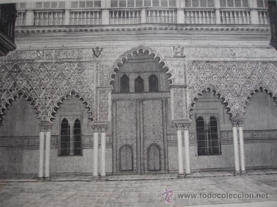 Arte: ALCAZAR DE SEVILLA  1874 - Foto 1