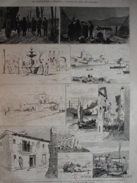 Arte: DE SANTANDER A BILBAO.LAREDO CASTRO URDIALES LA RIGADA - Foto 1