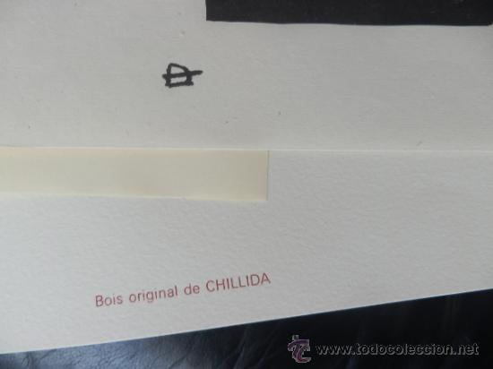 Arte: CHILLIDA + CERTIFICADO DE AUTENTICIDAD - Foto 4